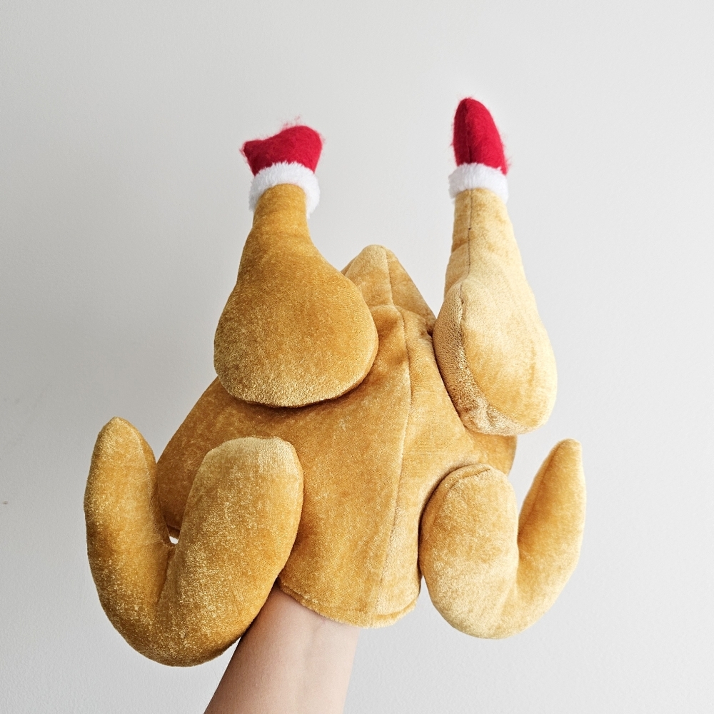 🎉 Funny Plush Turkey Hat Thanksgiving Costume Santa Legs Target 2020 - Picture 11 of 11